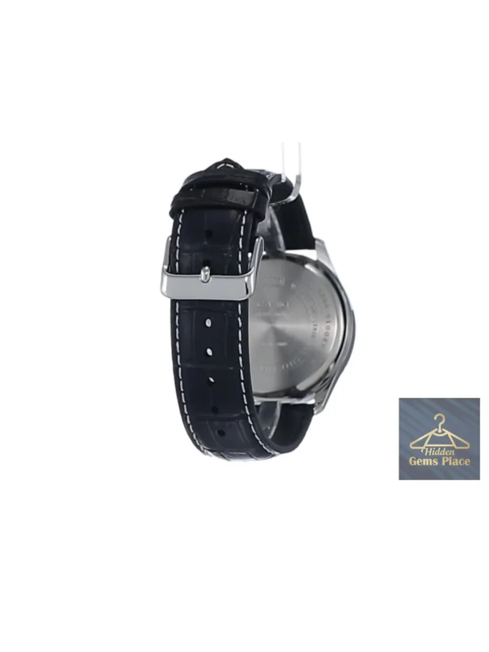 Casio Men's Quartz Chronograph Leather Strap Watch 43mm